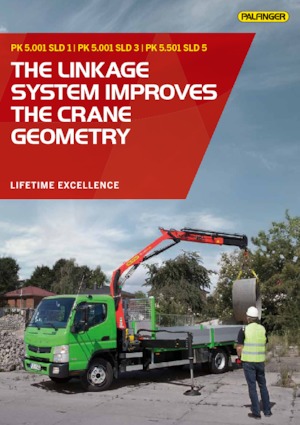 Hydr. Ladekrane Palfinger PK 5.001 SLD 3 C
