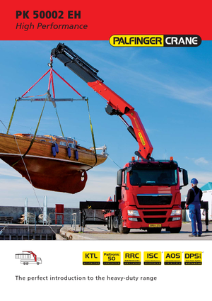 Hydr. Ladekrane Palfinger PK 50002 EH G