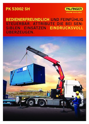 Hydr. Ladekrane Palfinger PK 53002 SH F