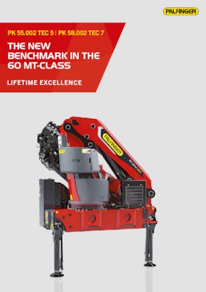 Hydr. Ladekrane Palfinger PK 58.002 TEC 7 A