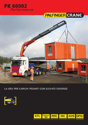 Hydr. Ladekrane Palfinger PK 60002 HPLS C