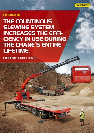 Hydr. Ladekrane Palfinger PK 63002 EH B
