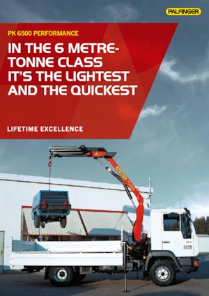 Hydr. Ladekrane Palfinger PK 6500 A