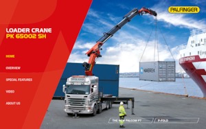 Hydr. Ladekrane Palfinger PK 65002 SH A