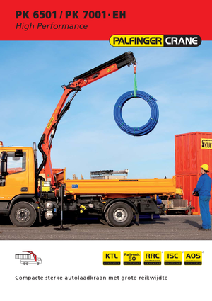 Hydr. Ladekrane Palfinger PK 6501 B
