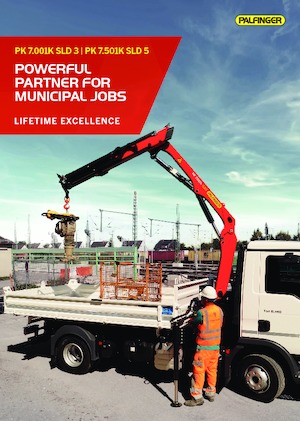 Hydr. Ladekrane Palfinger PK 7.501K SLD 5