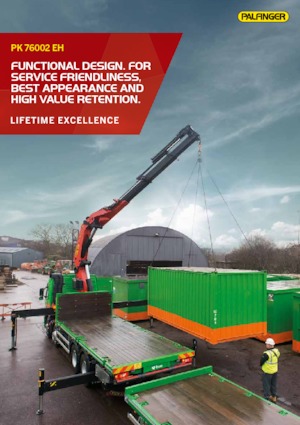 Hydr. Ladekrane Palfinger PK 76002 EH F