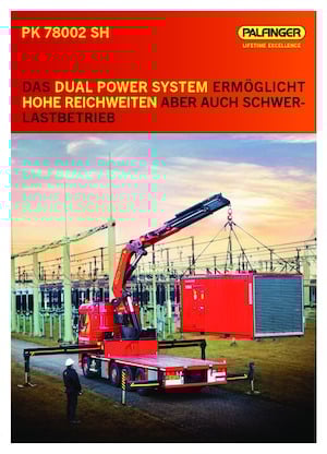 Hydr. Ladekrane Palfinger PK 78002 SH F