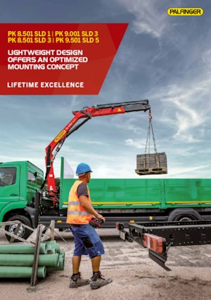 Hydr. Ladekrane Palfinger PK 8.501 SLD 1 C