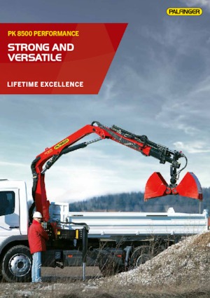 Hydr. Ladekrane Palfinger PK 8500 B