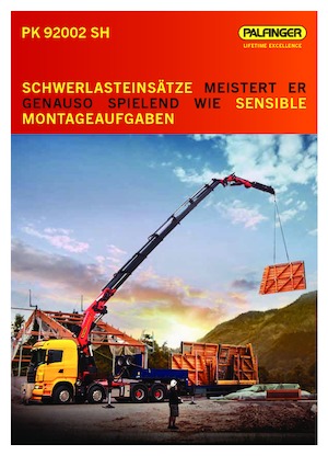 Hydr. Ladekrane Palfinger PK 92002 SH F