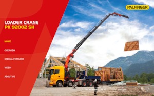 Hydr. Ladekrane Palfinger PK 92002 SH F