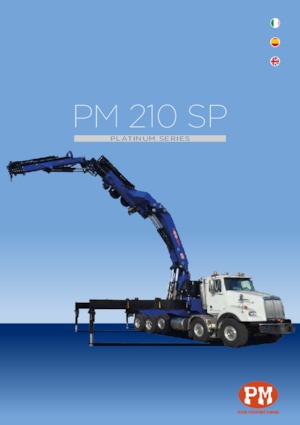Hydr. Ladekrane PM PM 210 SP