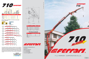Hydr. Ladekrane Ferrari® SC 710 A1 
