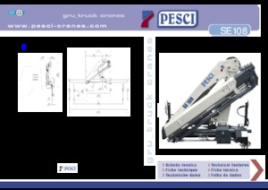 Hydr. Ladekrane Pesci SE 108