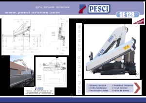 Hydr. Ladekrane Pesci SE 128 H2B3