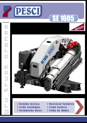 Hydr. Ladekrane Pesci SE 1605