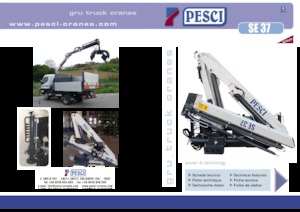 Hydr. Ladekrane Pesci SE 37