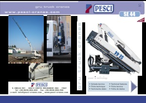 Hydr. Ladekrane Pesci SE 44