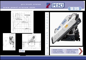 Hydr. Ladekrane Pesci SE 515