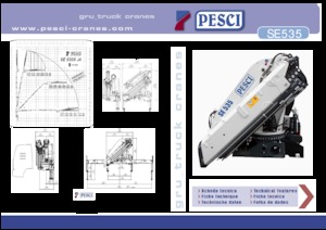 Hydr. Ladekrane Pesci SE 535