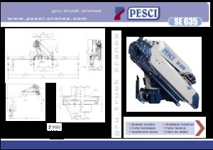 Hydr. Ladekrane Pesci SE 635