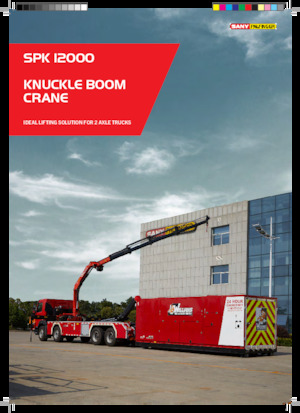 Hydr. Ladekrane Sany SPK 12000 C