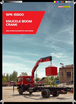 Hydr. Ladekrane Sany SPK 15500 C