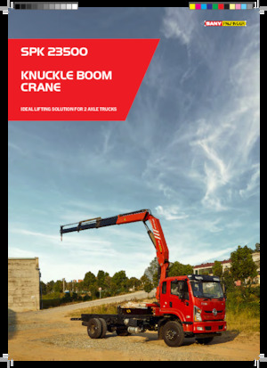 Hydr. Ladekrane Sany SPK 23500 A 