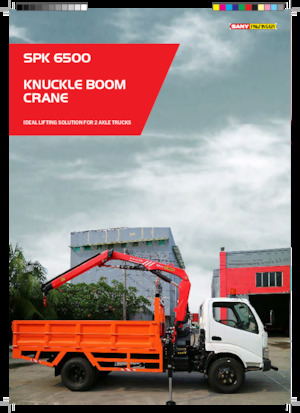 Hydr. Ladekrane Sany SPK 6500 A