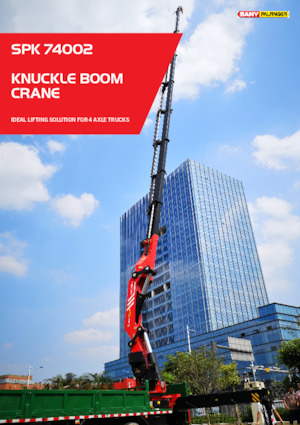 Hydr. Ladekrane Sany SPK 74002 C