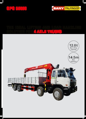 Hydr. Ladekrane Sany SPS 30000 B