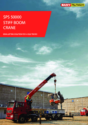 Hydr. Ladekrane Sany SPS 50000 C