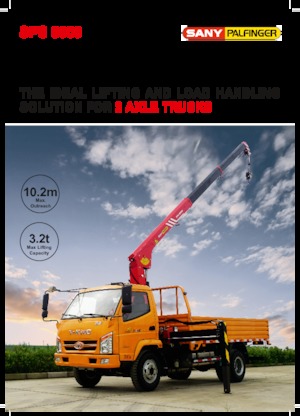 Hydr. Ladekrane Sany SPS 8000 A