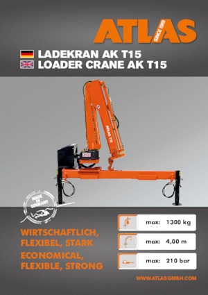 Hydr. Ladekrane Atlas T 15 A26