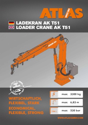 Hydr. Ladekrane Atlas T 51 A27