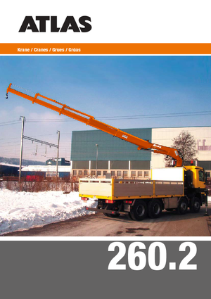 Hydr. Ladekrane T-Atlas TLC 260.2 A 6