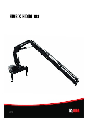 Hydr. Ladekrane Hiab X-HiDuo 188 BS-2