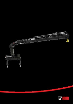 Hydr. Ladekrane Hiab X-HiPro 262 E-5 Jib 45 X-3