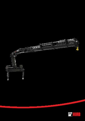 Hydr. Ladekrane Hiab X-HiPro 302 E-4 Jib 70 X-4