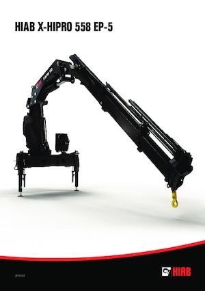 Hydr. Ladekrane Hiab X-HiPro 558 EP-5
