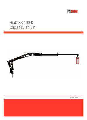 Hydr. Ladekrane Hiab XS 133 K-2 PRO