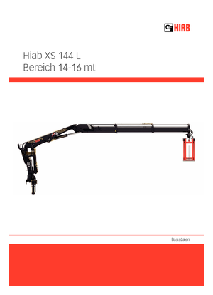 Hydr. Ladekrane Hiab XS 144 DLS-2 PRO