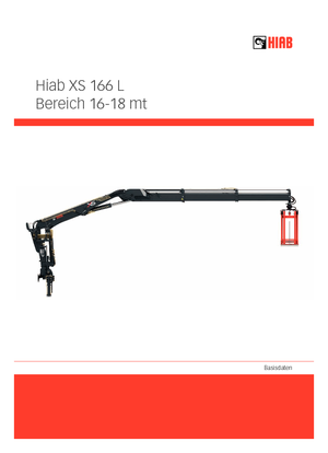 Hydr. Ladekrane Hiab XS 166 DLS-4 PRO