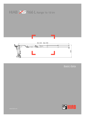 Hydr. Ladekrane Hiab XS 166 DLS-4 PRO