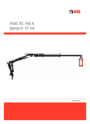 Hydr. Ladekrane Hiab XS 166 K-2 HIPRO CD