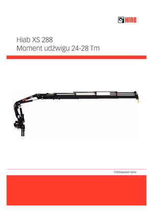Verfahrbare Ladekrane Hiab XS 288 E-6 HIDUO