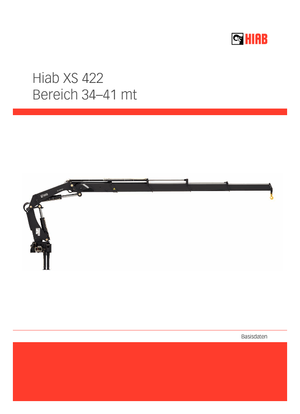 Hydr. Ladekrane Hiab XS 422 EP-5 HIPRO CD