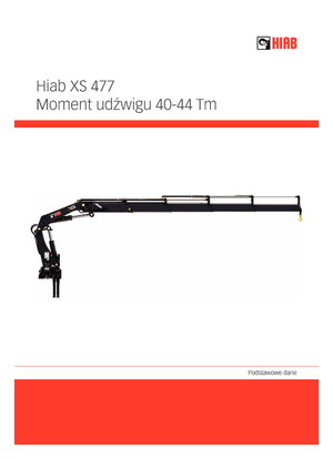 Hydr. Ladekrane Hiab XS 477 E-8 HIPRO CD