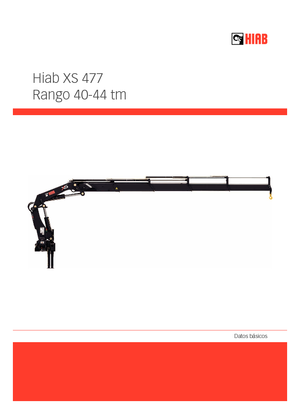 Hydr. Ladekrane Hiab XS 477 E-8 HIPRO CD
